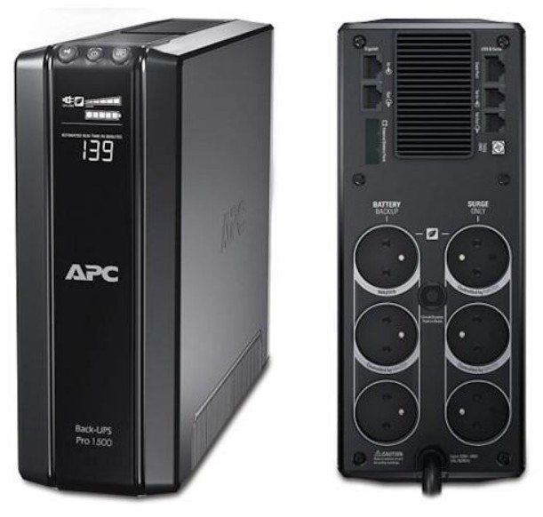 APC Back UPS RS 1500 VA France - 6 klasických zásuviek