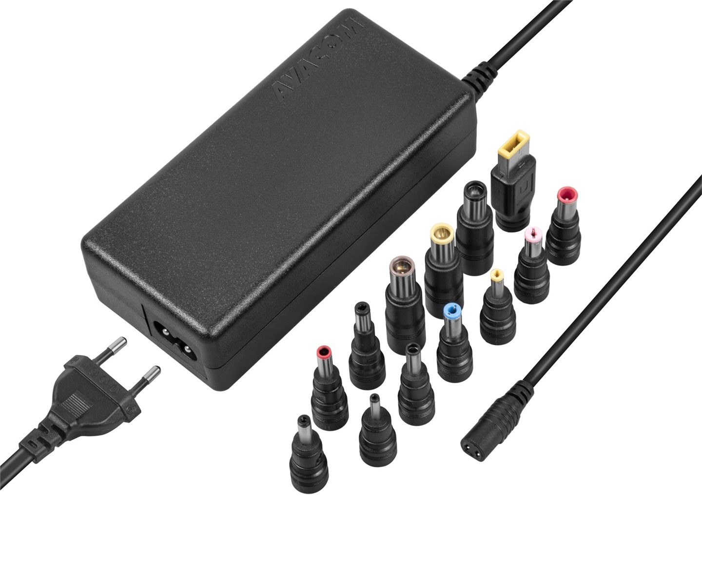 Univerzálny napájací adaptér  90W pre notebook, AVACOM QuickTIP