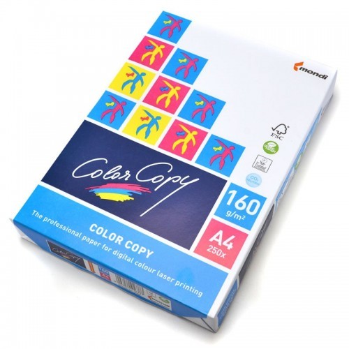 Papier ColorCopy 160g/m2, A4,  1 hárok