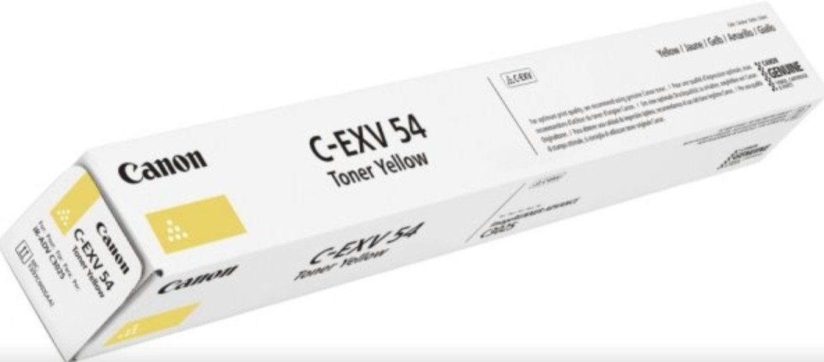 Toner Canon C-EXV54Y    na 8.500 strán žltý