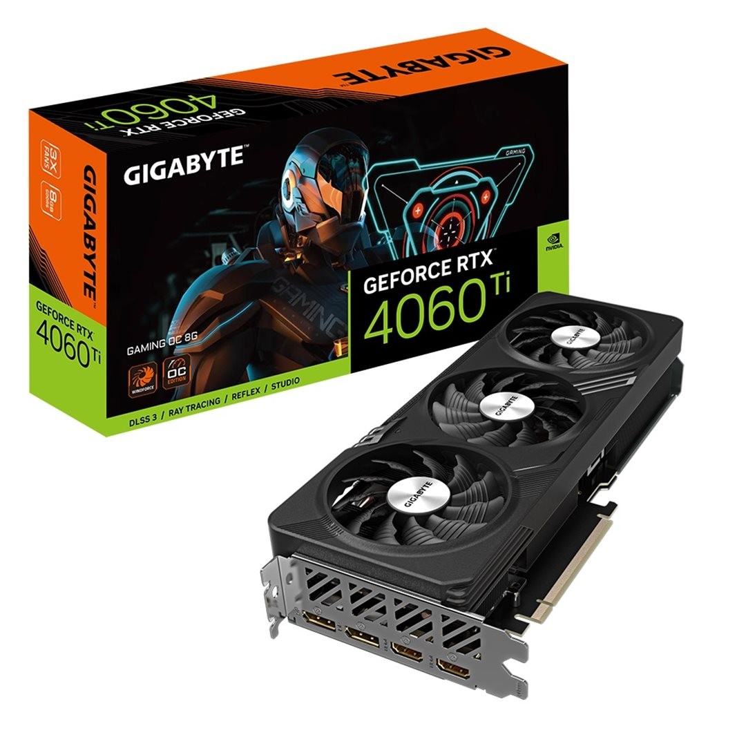 VGA  Gigabyte Geforce RTX 4060 Ti Gaming OC 8GB GDDR6
