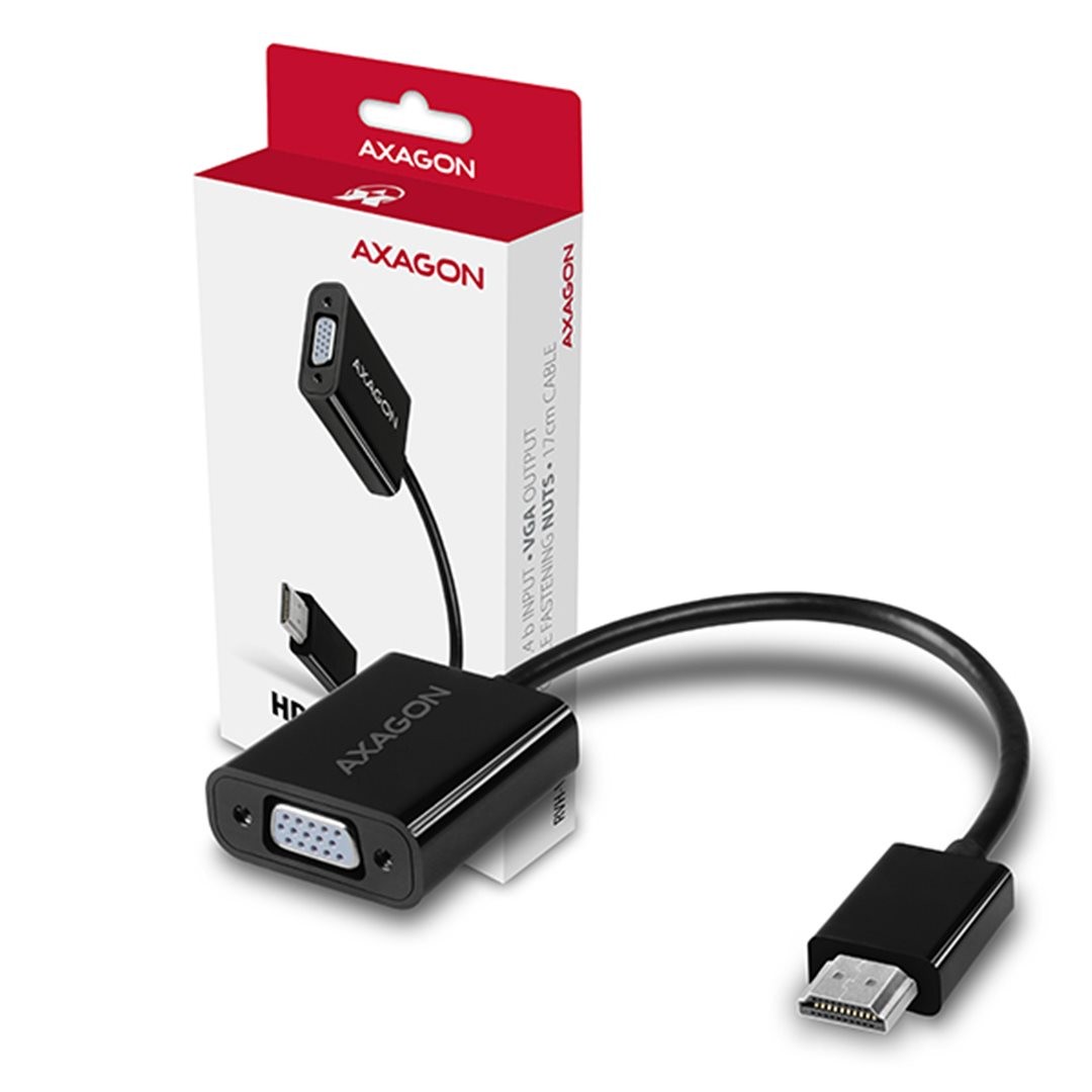 Redukcia HDMI A samec - VGA samica 18 pin 17 cm