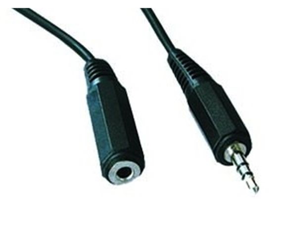 Zvukový káblik Jack 3,5 mm predlžovačka 3,0 m stereo