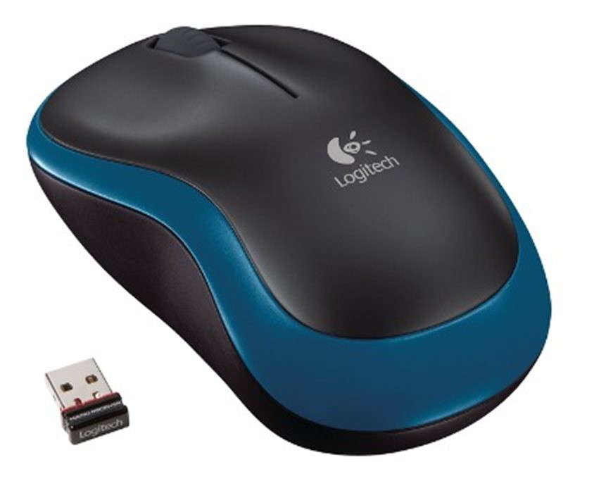 Logitech Wireless Mouse m185 USB   Blue
