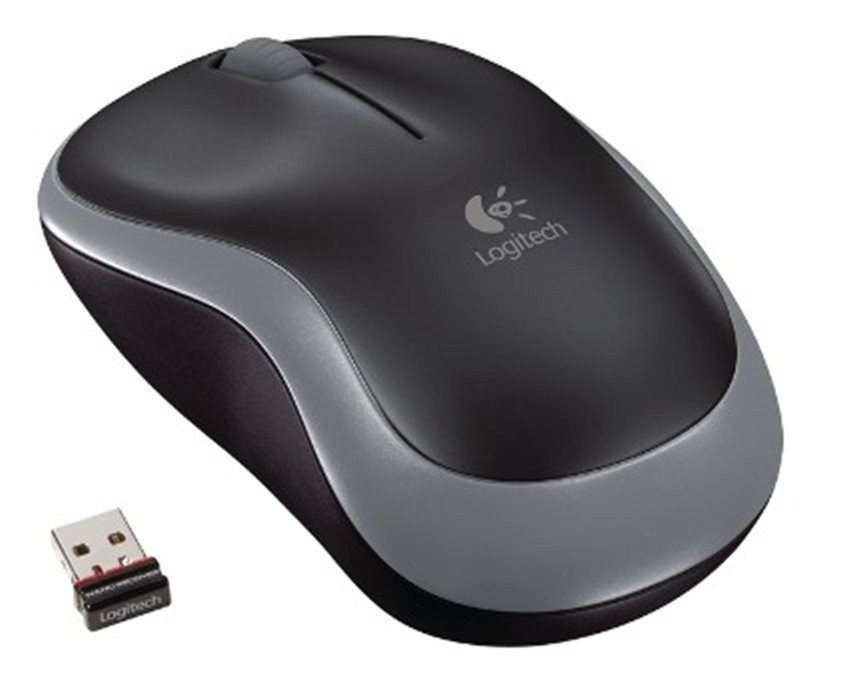 Logitech Wireless Mouse m185 USB   Swift Grey