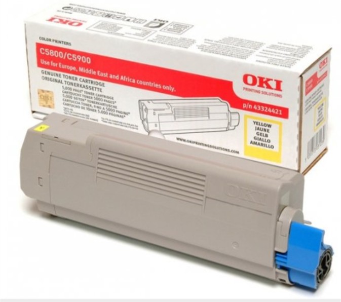 Toner OKI do MC853/873   na 7.300 strán žltý