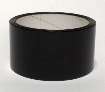 Lepiaca páska 48mm/66m, 28 mikrometrov, čierna, akrylát