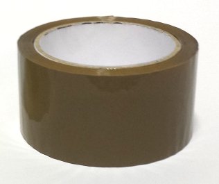 Lepiaca páska 48mm/66m, 25 mikrometrov, hnedá, akrylát