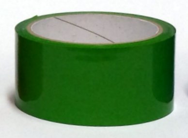 Lepiaca páska 48mm/66m, 28 mikrometrov, zelená, akrylát