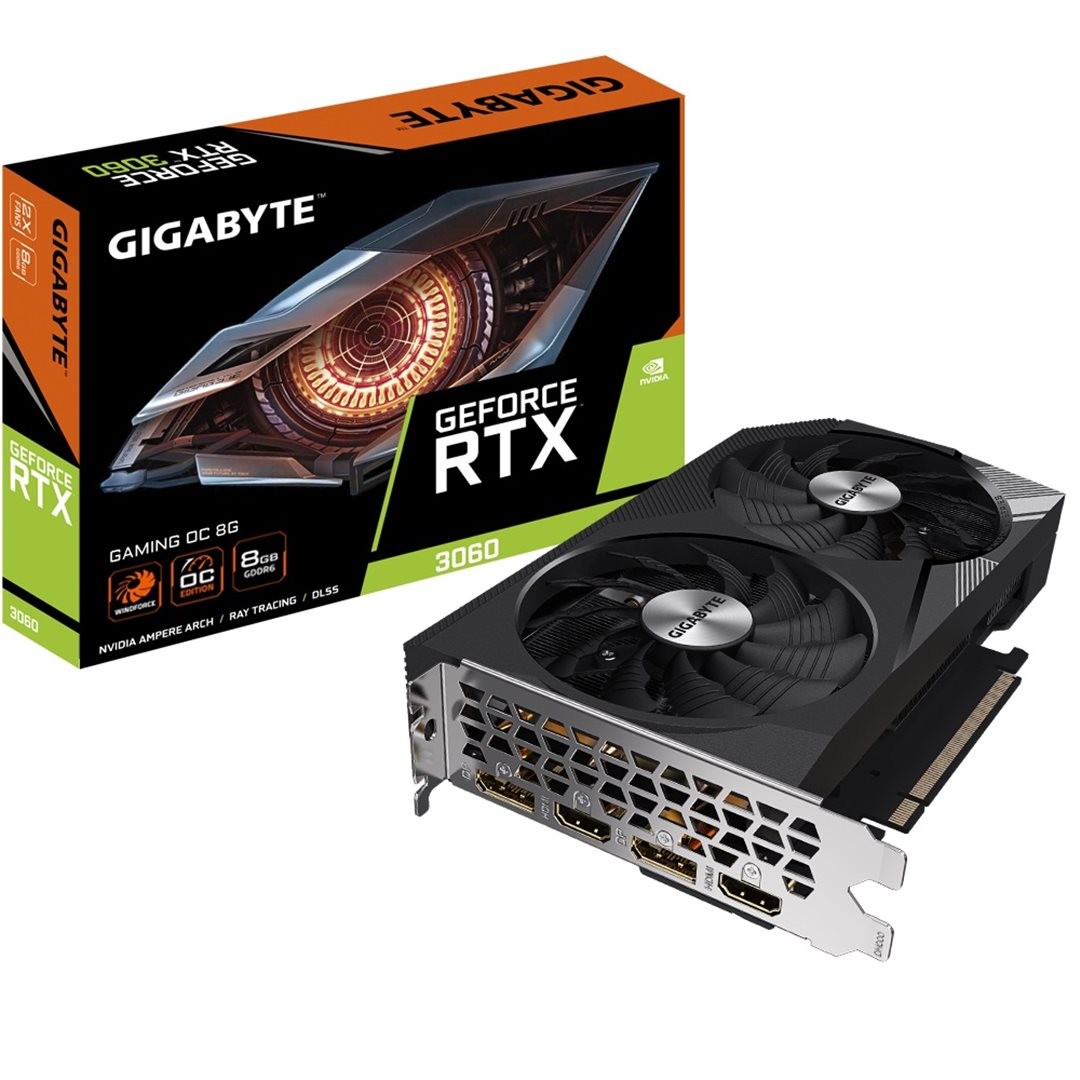 VGA  Gigabyte Geforce RTX 3060 Gaming OC 8GB