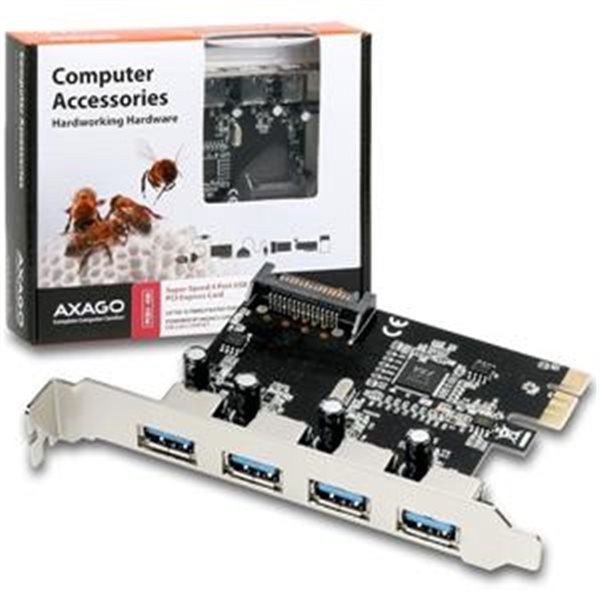 PCI expres USB 3.0 Card, rýchle USB 3.0 4x