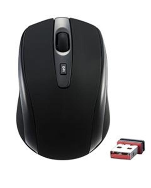 Evolveo Whireless Mouse WML-306B  USB čierna, laserová