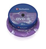DVD + R médium   4,7 GB 16x 25ks/bal    Verbatim