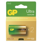 Batéria GP D Ultra alkalická PLUS  2ks
