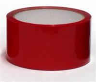 Lepiaca páska 48mm/66m, 28 mikrometrov, červená, akrylát