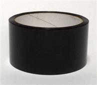 Lepiaca páska 72mm/66m, 28 mikrometrov, čierna, akrylát