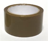 Lepiaca páska 72mm/66m, 28 mikrometrov, hnedá, akrylát