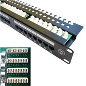 Patch panel 24x RJ-45, Cat5e UTP