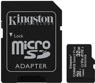 Pamäťová karta Kingston MicroSD SDHC Canvas Select Plus 32 GB + adaptér - cl 10  100MB/s