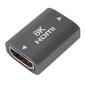 HDMI 8K adaptér spojka HDMI A - HDMI A, Female/Female, kovová