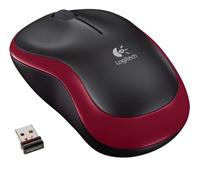 Logitech Wireless Mouse m185 USB  Red