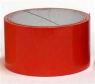 Lepiaca páska 72mm/66m, 28 mikrometrov, oranžová, akrylát