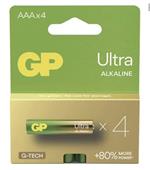 Batéria GP Ultra  alkaline AAA 4ks